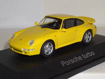 Porsche Turbo - Schuco modellauto 1/43